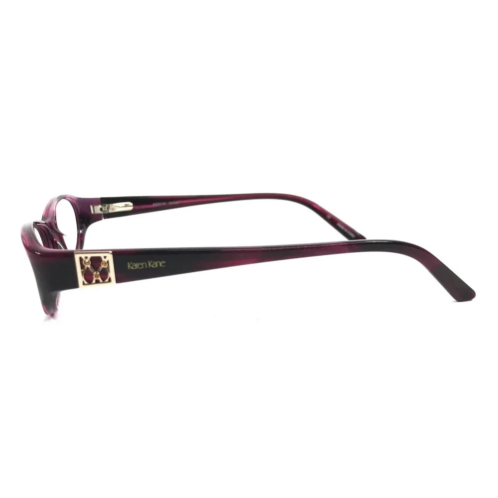 Karen Kane Petites Eyeglasses Frames CARNATION ORCHID Purple Tortoise 49-15-135